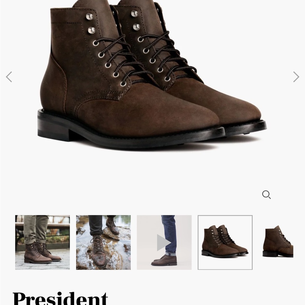 Thursday Boot Company Brown President Boots